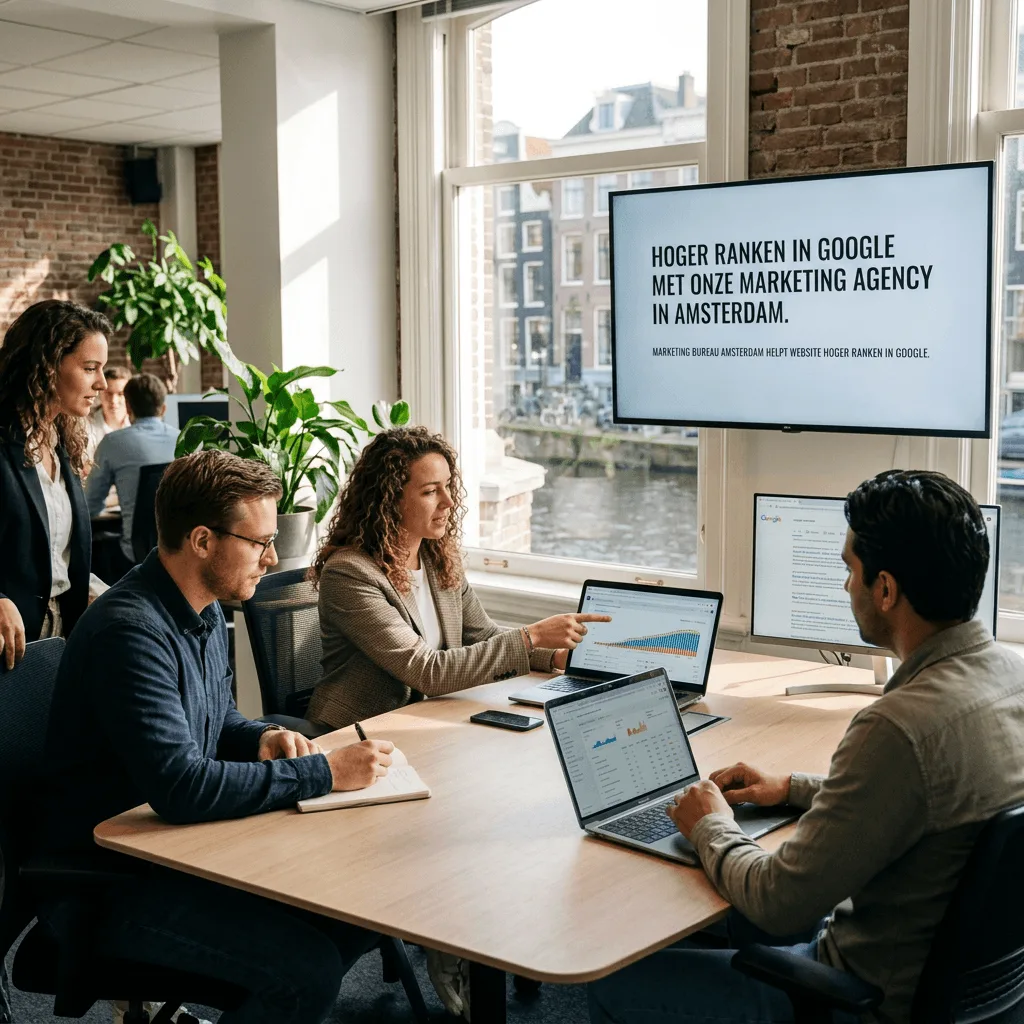 Webs Media team helpt klanten met online marketing strategie